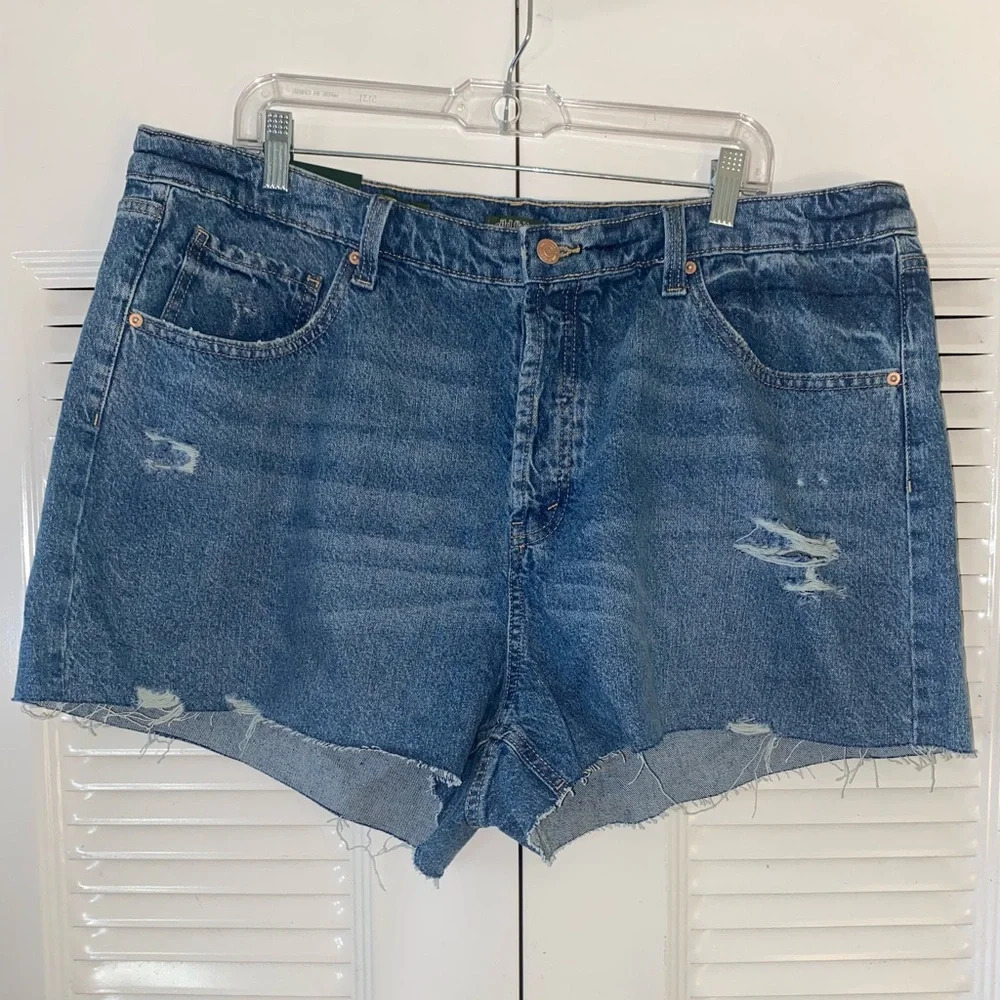 Wild Fable Super High Rise Jean Cutoff Shorts